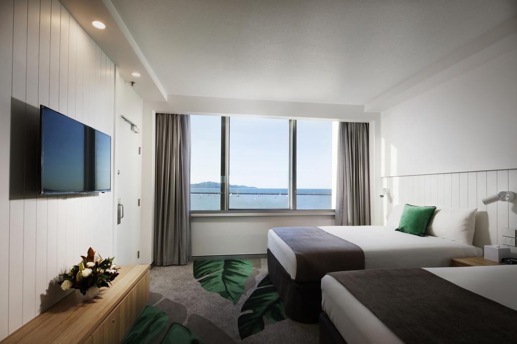 Quarto Resort com 2 Camas de Solteiro e Vista do Mar